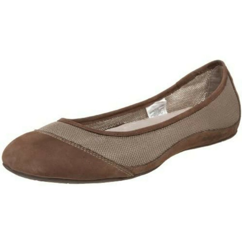 Patagonia Womens Khaki Maha Breathe Casual Round Toe Ballet Flat Size US 8